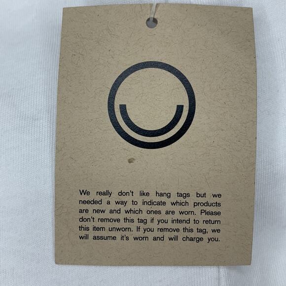 For Days Vintage NWT Top White For Better Days Embroiled on Gold Size XS - Picture 8 of 9